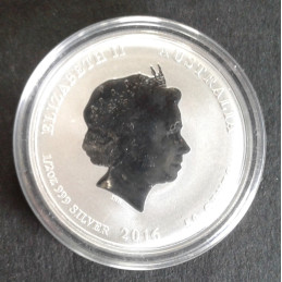 2016 1/2 Oz Australian Lunar Series 2 [Monkey] Reverse
