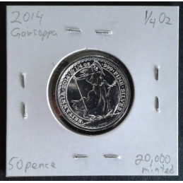 2014 1/4 Oz Great Britain Britannia [Gairsoppa] Obverse