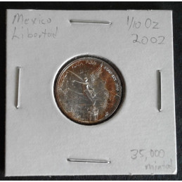 2002 1/10 Oz Mexican Libertad Obverse