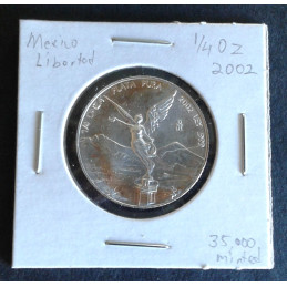2002 1/4 Oz Mexican Libertad Obverse