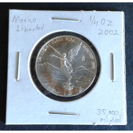2002 1/4 Oz Mexican Libertad Obverse
