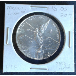 2017 1/2 Oz Mexican Libertad Obverse