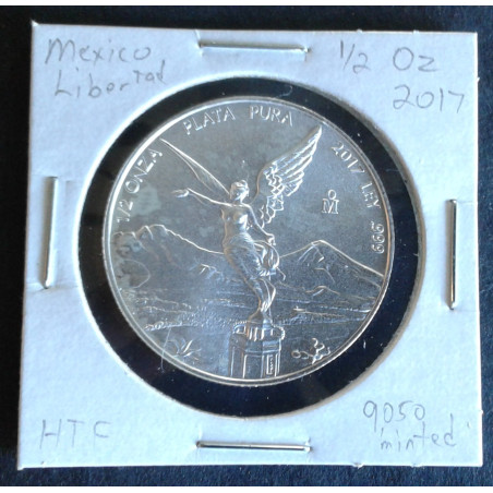 2017 1/2 Oz Mexican Libertad Obverse