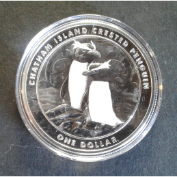 2020 1 Oz New Zealand Penguin Obverse