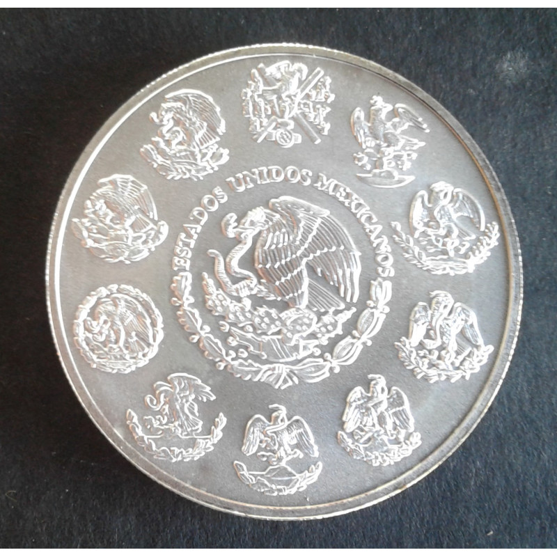 2012 2 Oz Mexican Libertad Reverse