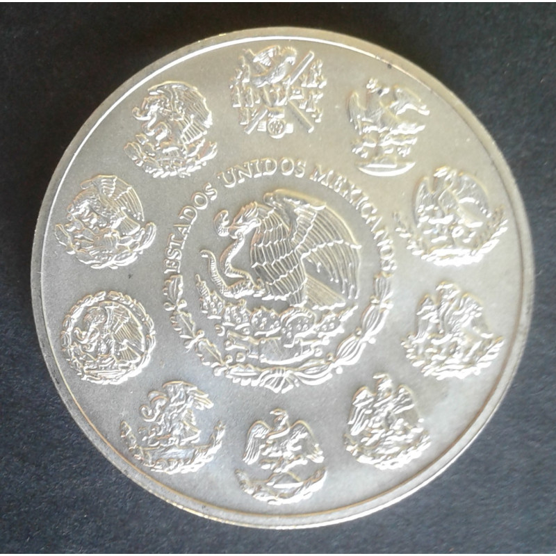 2015 2 Oz Mexican Libertad Reverse