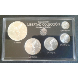 2018 Mexican Libertad Set (1/20 to 1 Oz)