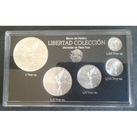 2018 Mexican Libertad Set (1/20 to 1 Oz)