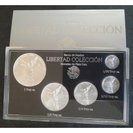 2018 Mexican Libertad Set (1/20 to 1 Oz)