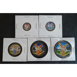 Mexican Libertad Colorized Set (1/20 to 1 Oz) Obverse