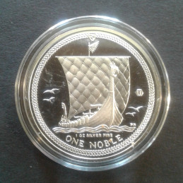 2011 1 Oz Isle of Man Noble Obverse