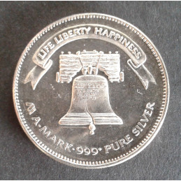 1982 1 Oz A-Mark Eagle Reverse