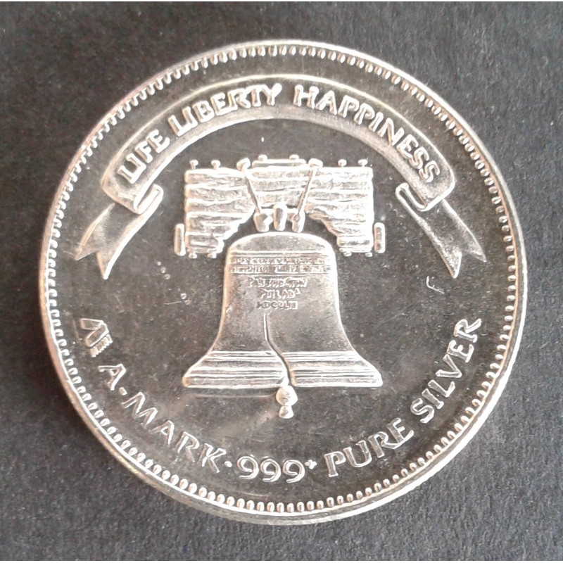 1982 1 Oz A-Mark Eagle Reverse