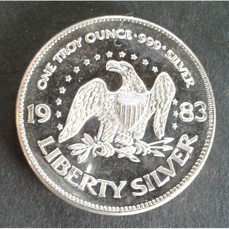 1983 1 Oz A-Mark Eagle Obverse