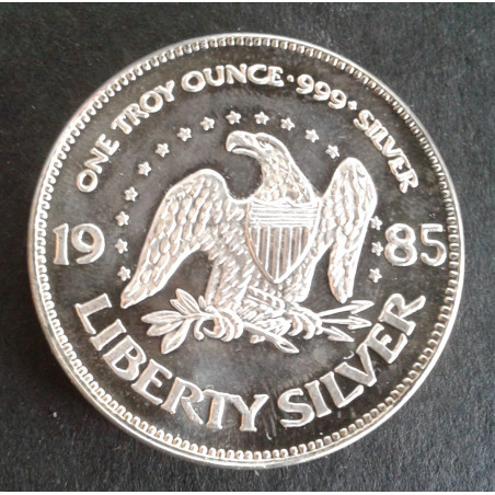 1985 1 Oz A-Mark Eagle Obverse