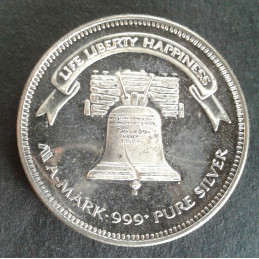1987 1 Oz A-Mark Eagle Reverse