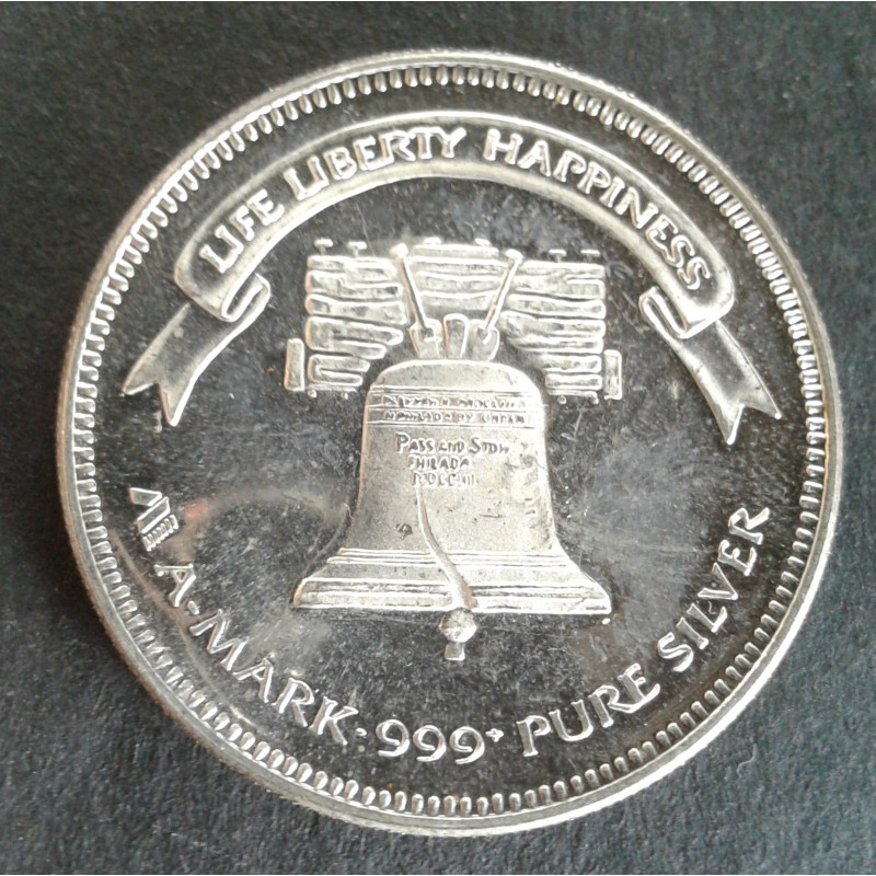 1987 1 Oz A-Mark Eagle Reverse