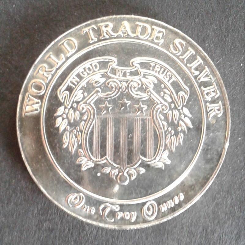 1 Oz American Argent Mint Shield Obverse