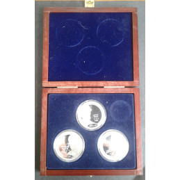 2012 3 Oz American Mint Set Commander in Chief Rounds Image 2