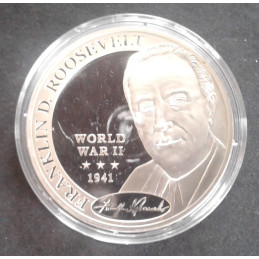 2012 3 Oz American Mint Set Commander in Chief Rounds Image 4
