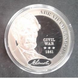 2012 3 Oz American Mint Set Commander in Chief Rounds Image 5