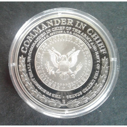 2012 3 Oz American Mint Set Commander in Chief Rounds Image 7