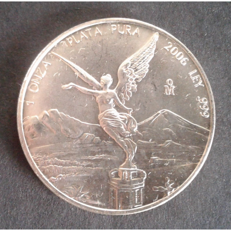 2006 1 Oz Mexican Libertad Obverse