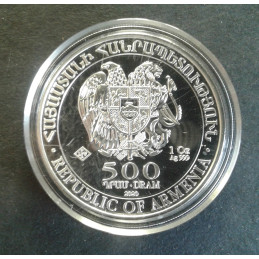 2020 1 Oz Armenia Noah's Ark Reverse