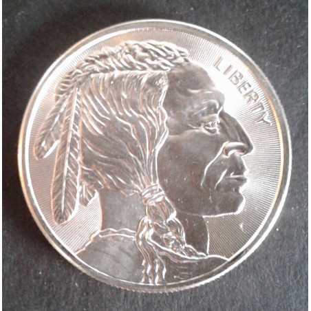 1 Oz Elemetal Buffalo Obverse