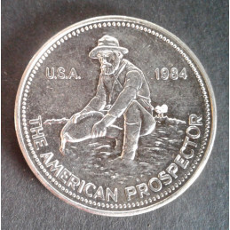 1984 1 Oz Engelhard Prospector Type 2 Obverse