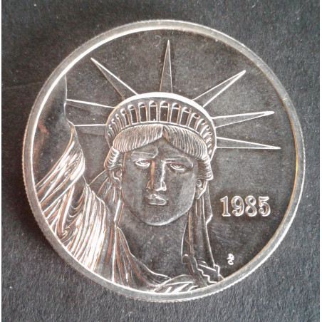 1985 1 Oz Engelhard Liberty Obverse