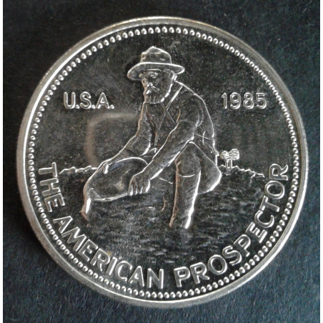 1985 1 Oz Engelhard Prospector Type 2 Obverse