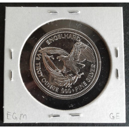 1985 1/2 Oz Engelhard Prospector Reverse