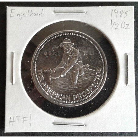 1985 1/2 Oz Engelhard Prospector Obverse