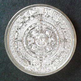1 Oz Golden State Mint Aztec Calendar Reverse