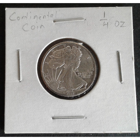 2000 1/4 Oz Continental Coin Y2K Obverse