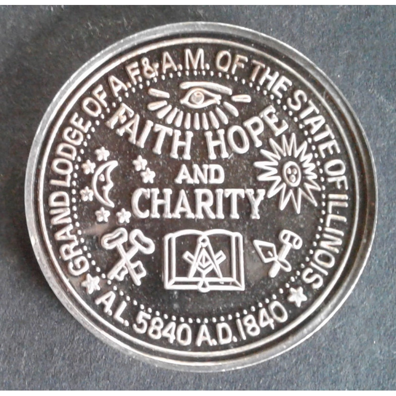 1976 1 Oz Hamilton Mint Bicentennial Reverse