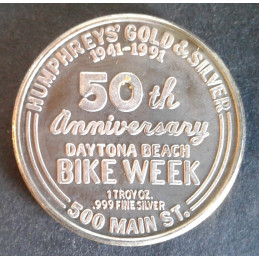 1991 1 Oz Humphreys and Sons Daytona Bike Week Reverse