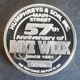 1998 1 Oz Humphreys and Sons Daytona Bike Week Reverse