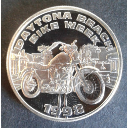 1998 1 Oz Humphreys and Sons Daytona Bike Week Obverse