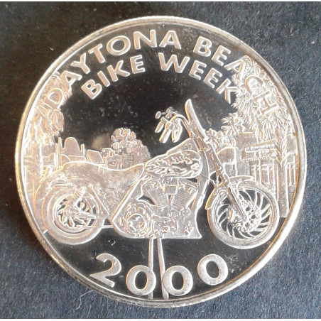 2000 1 Oz Humphreys and Sons Daytona Bike Week Obverse