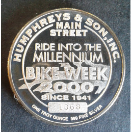 2000 1 Oz Humphreys and Sons Daytona Bike Week Reverse