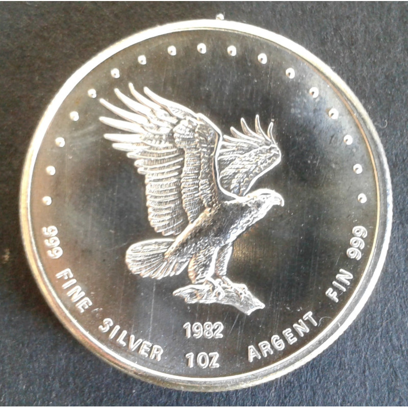 1982 1 Oz Monex Eagle Reverse