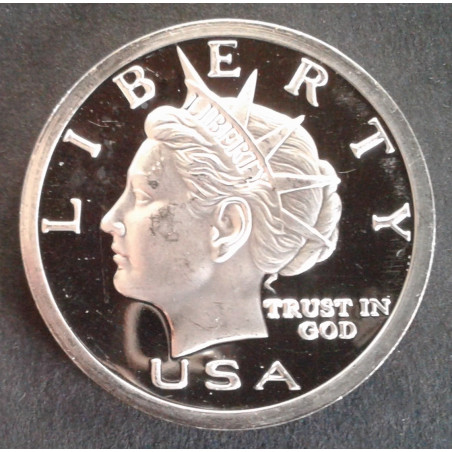 2003 1 Oz NorFed Liberty Dollar Obverse