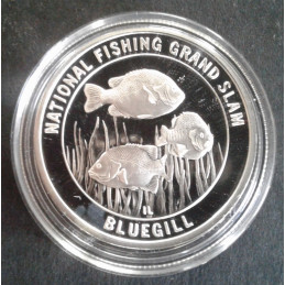 1 Oz NAFC Bluegill Obverse