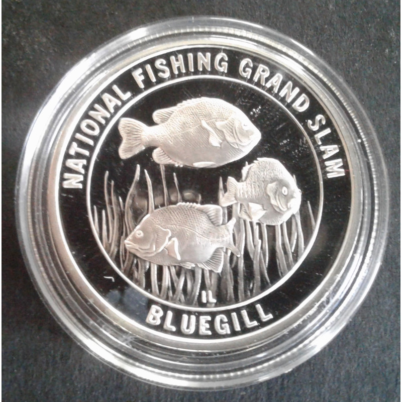1 Oz NAFC Bluegill Obverse