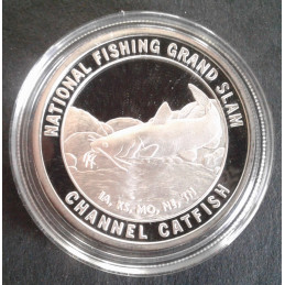 1 Oz NAFC Channel Catfish Obverse