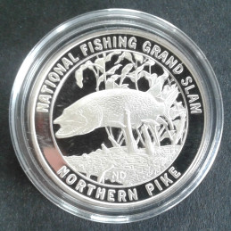 1 Oz NAFC Northern Pike Obverse