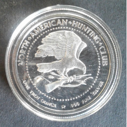 1 Oz NAHC Desert Sheep Reverse
