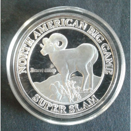 1 Oz NAHC Desert Sheep Obverse